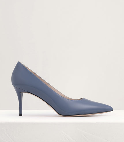 Pointed Toe Leather Pumps