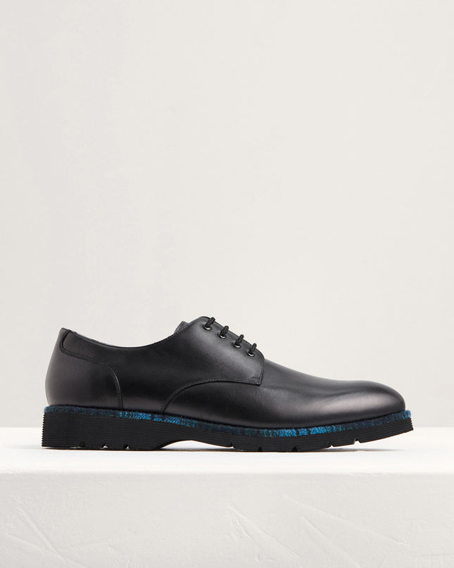 Welt Detail Leather Derby Shoe