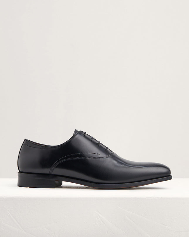 Burnished Leather Oxfords