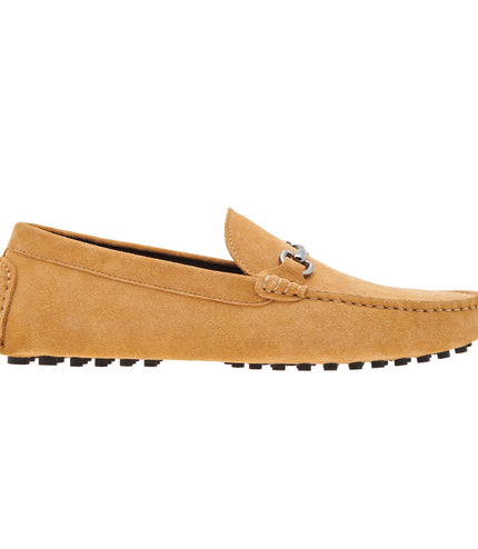 Suede Bit Moccasins