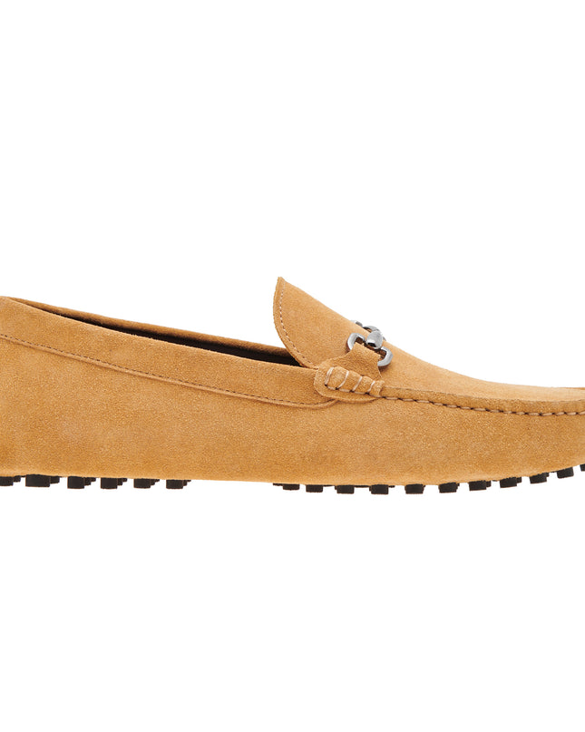 Suede Bit Moccasins