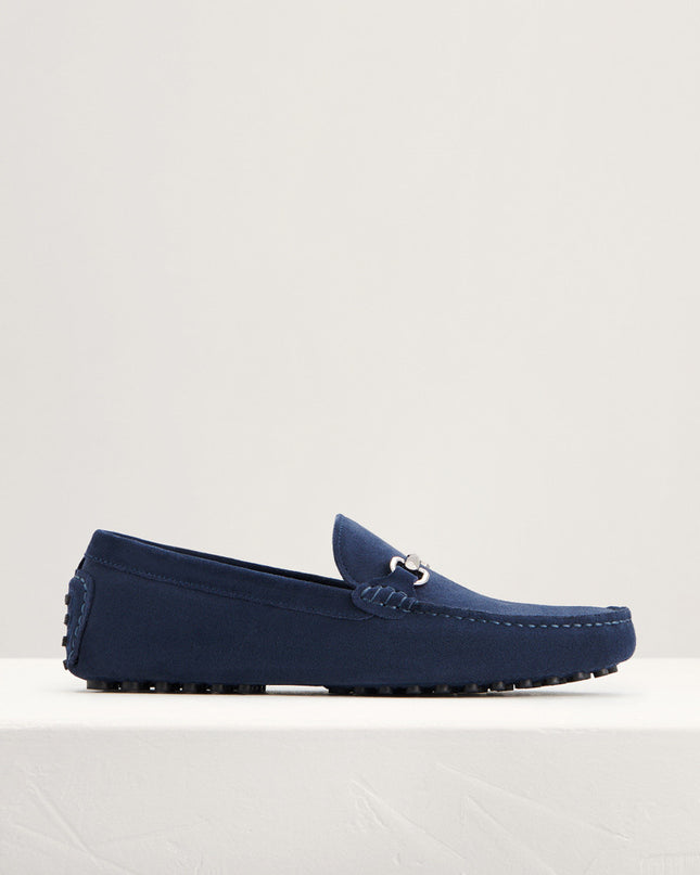 Suede Bit Moccasins