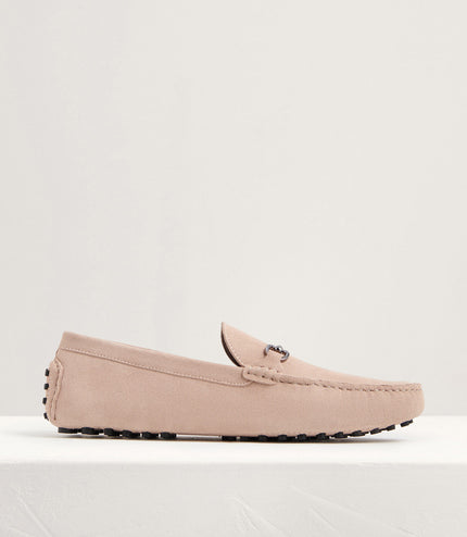 Suede Bit Moccasins