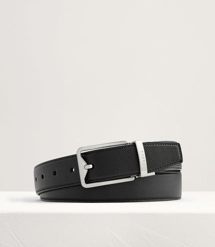 Leather Reversible Pin Belt