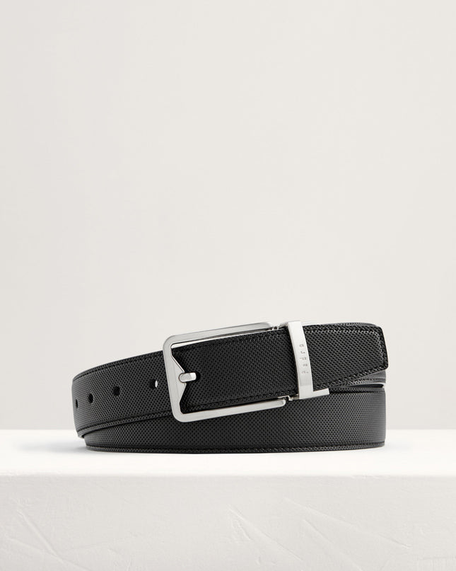 Leather Reversible Pin Belt