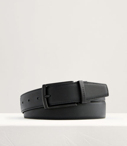Leather Reversible Pin Belt