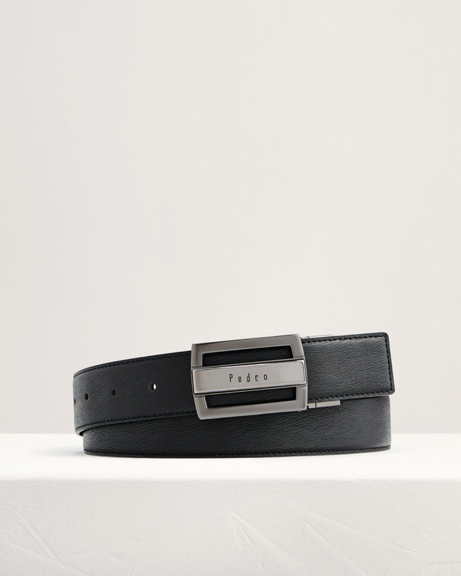Leather Reversible Tang Belt