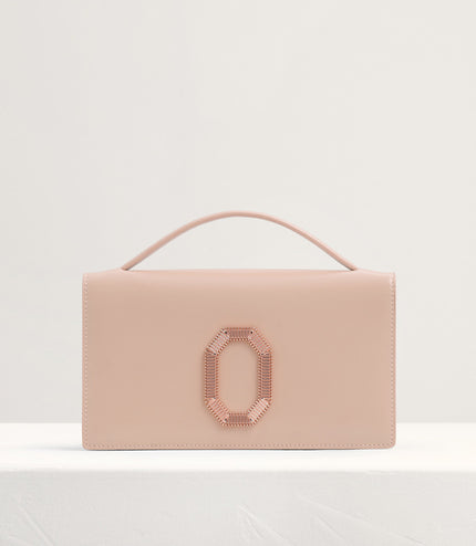 Embellished Leather Travel Organizer