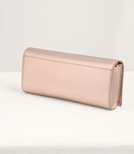 Long Clutch with Gem Tassel