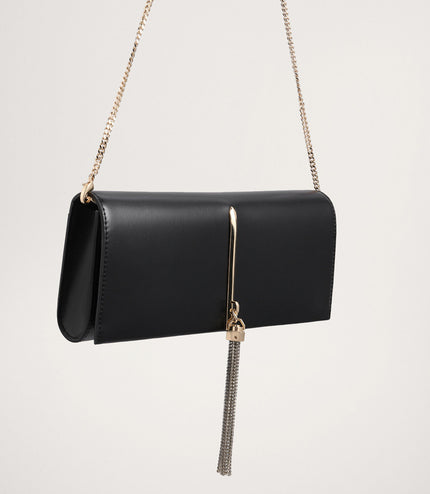 Long Clutch with Gem Tassel
