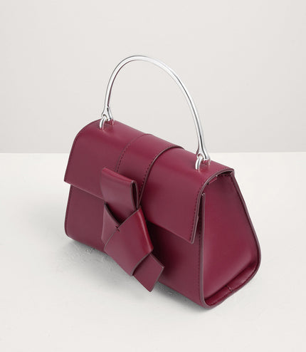 Knotted Detail Top Handle Bag
