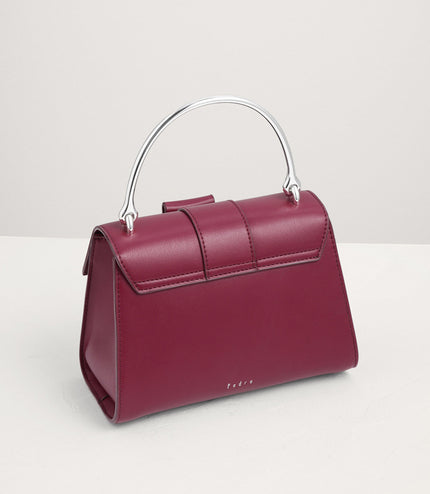 Knotted Detail Top Handle Bag