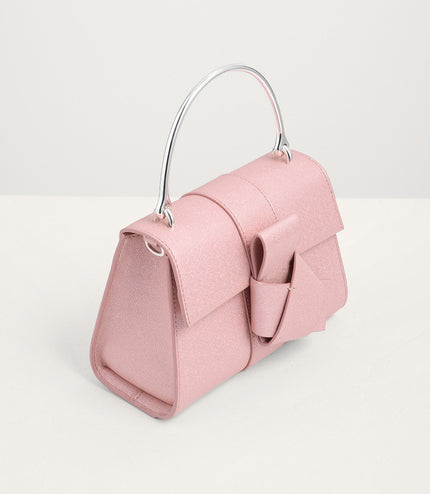 Knotted Detail Top Handle Bag
