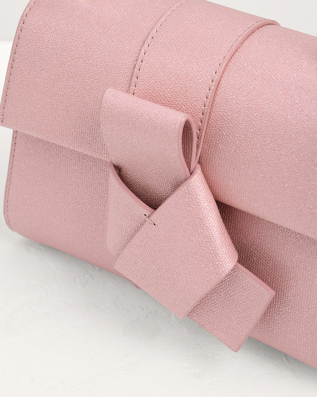 Knotted Detail Top Handle Bag