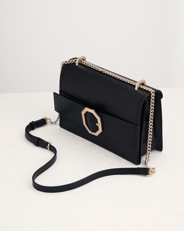 Chain Handle Shoulder Bag