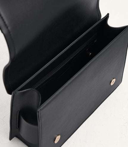 Chain Handle Shoulder Bag