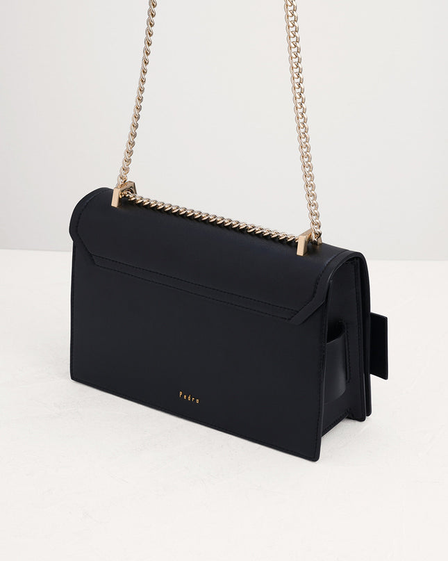 Chain Handle Shoulder Bag