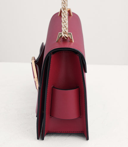 Chain Handle Shoulder Bag