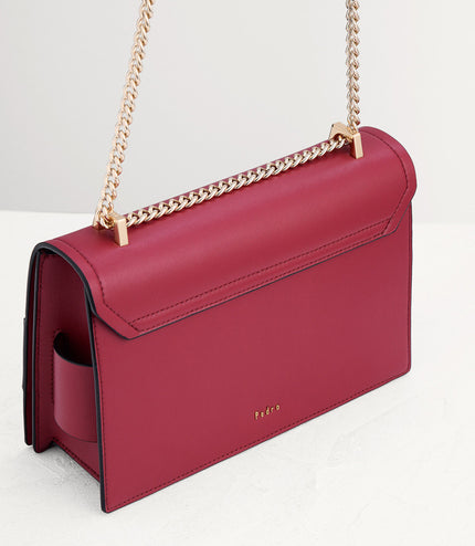 Chain Handle Shoulder Bag
