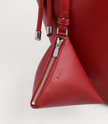 Rope Detail Paneled Hobo Bag