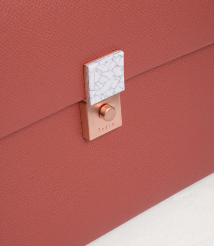 Leather Trapeze Bag