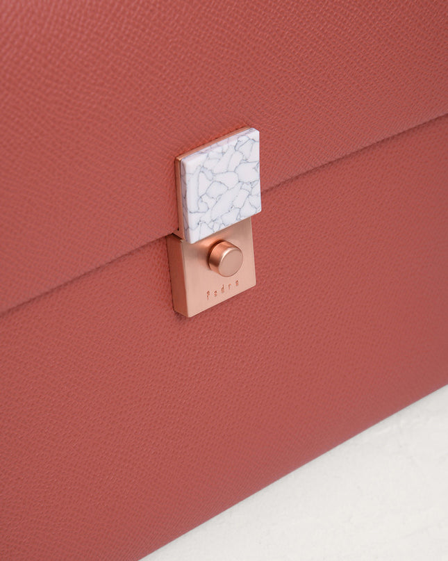 Leather Trapeze Bag