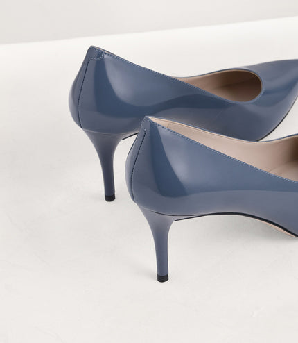 Pointed Toe Leather Pumps