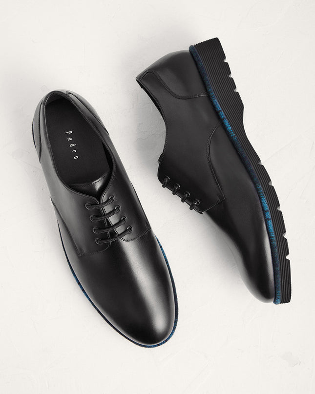 Welt Detail Leather Derby Shoe
