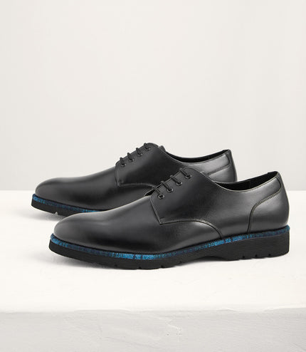 Welt Detail Leather Derby Shoe