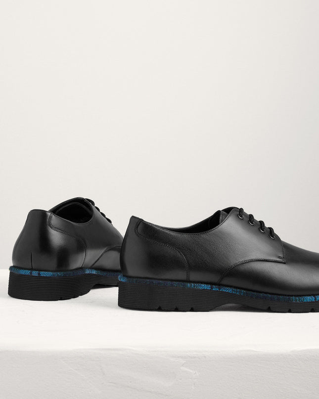 Welt Detail Leather Derby Shoe