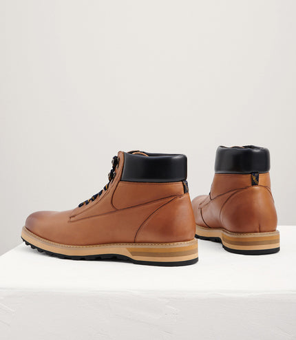 Burnished Leather Boots