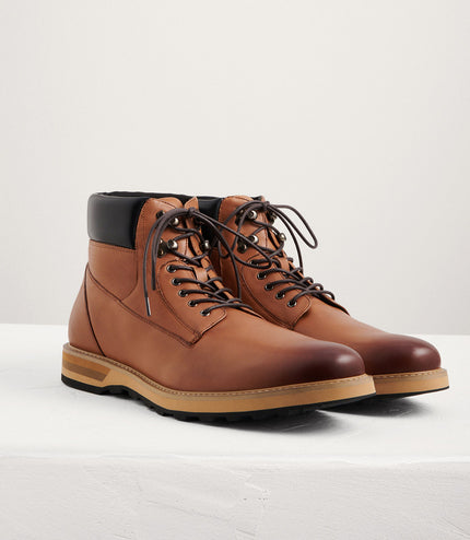 Burnished Leather Boots