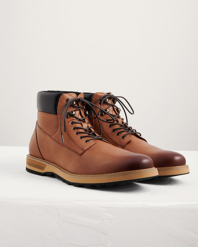 Burnished Leather Boots