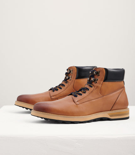 Burnished Leather Boots