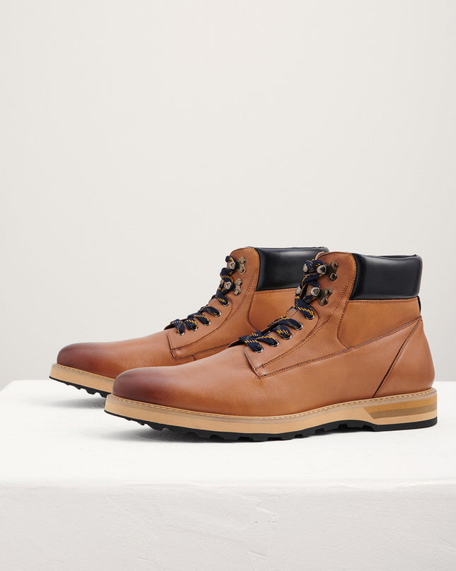 Burnished Leather Boots