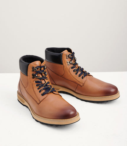 Burnished Leather Boots