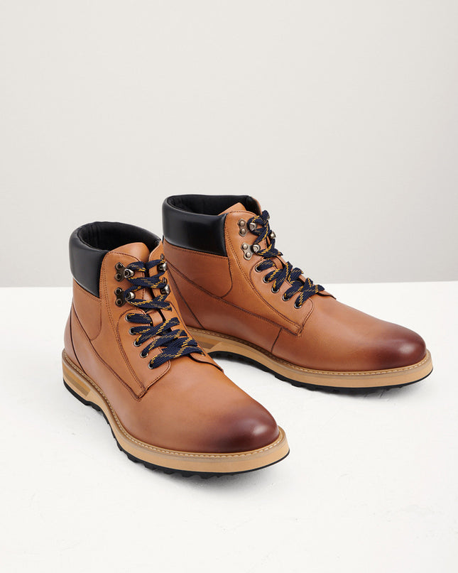 Burnished Leather Boots