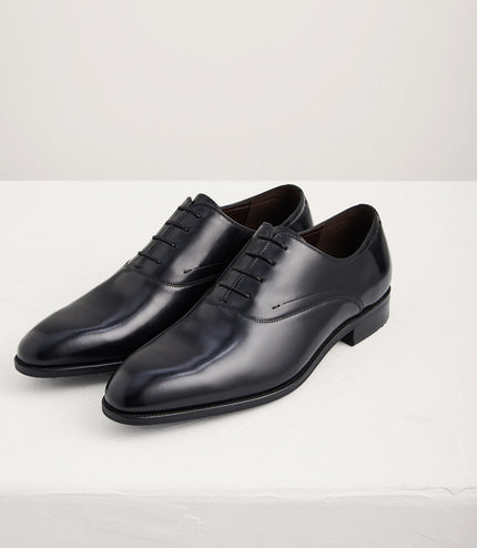 Burnished Leather Oxfords