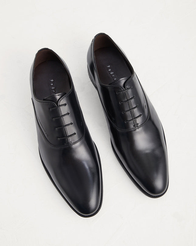 Burnished Leather Oxfords
