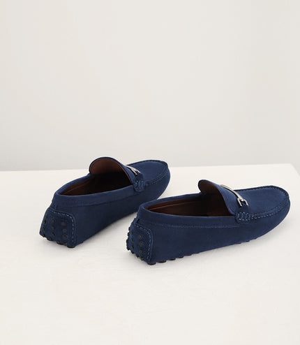 Suede Bit Moccasins