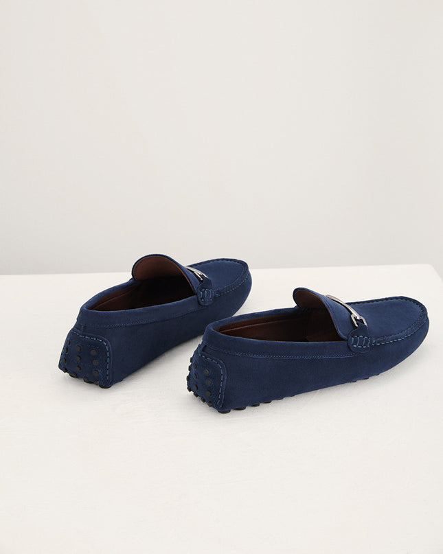 Suede Bit Moccasins