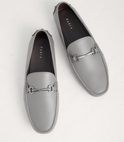 Suede Bit Moccasins