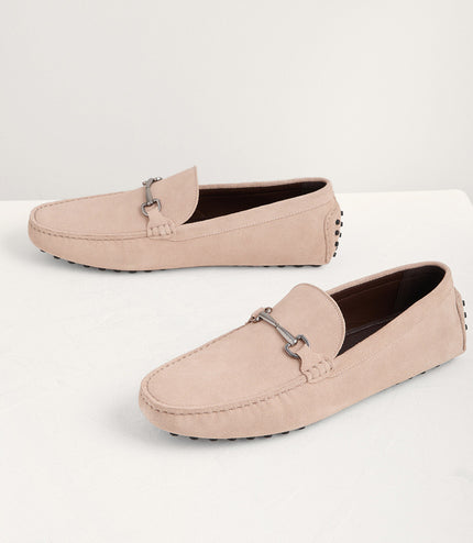 Suede Bit Moccasins