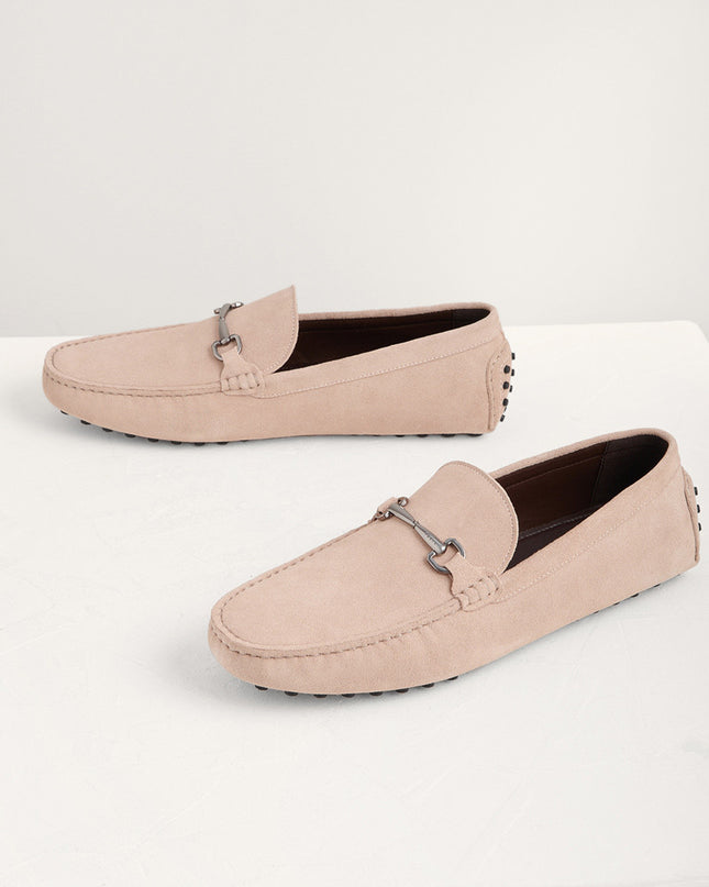 Suede Bit Moccasins