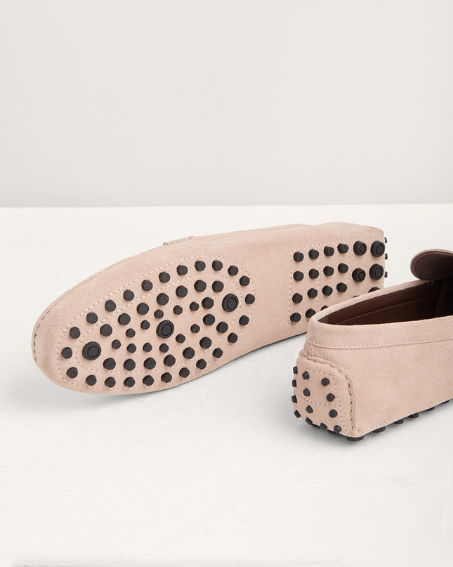Suede Bit Moccasins