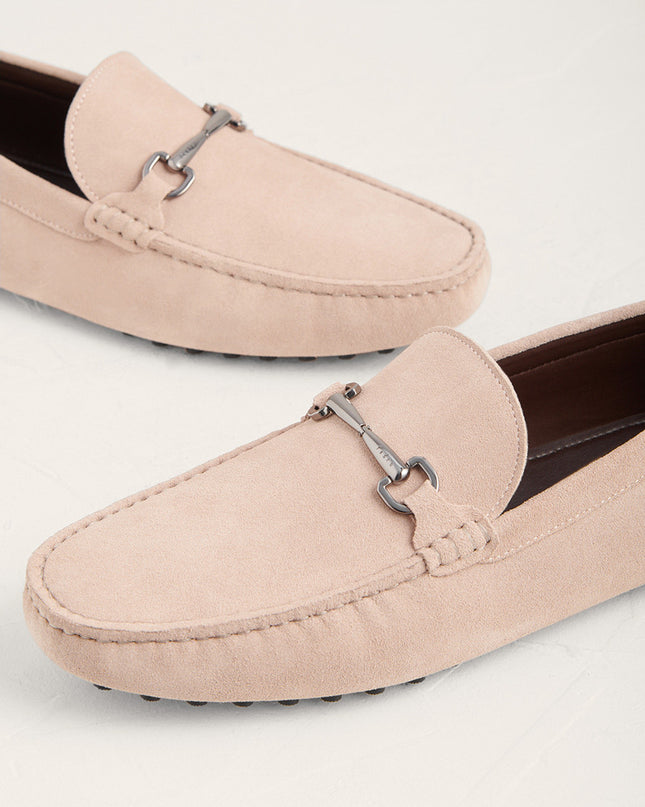 Suede Bit Moccasins