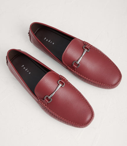 Suede Bit Moccasins