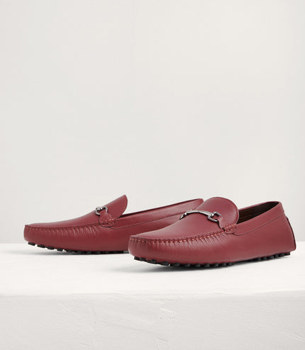 Suede Bit Moccasins