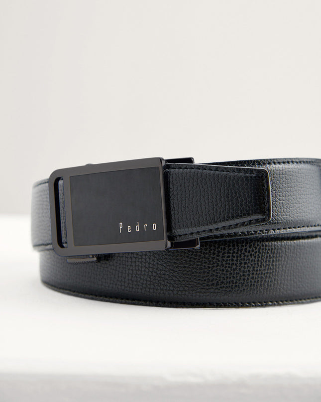 Leather Automatic Buckle Belt