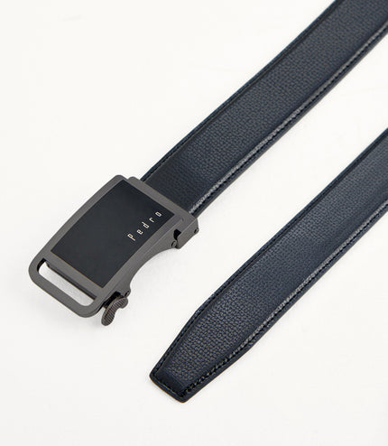 Leather Automatic Buckle Belt